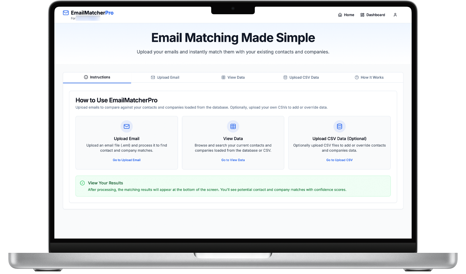 email matcher